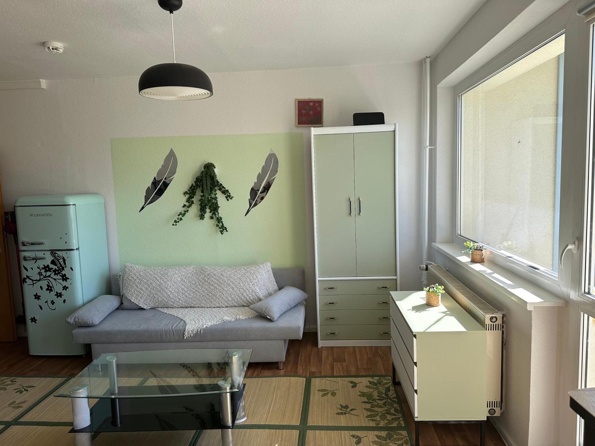 Ruhige Sonnige 1,5 Zimmer Wohnung Erfurt Exteriör bild